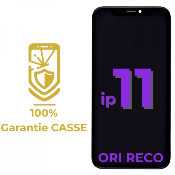Garantie 100% CASSE-Ecran lcd iPhone 11 \ original reconditionn�\  (toutes versions)