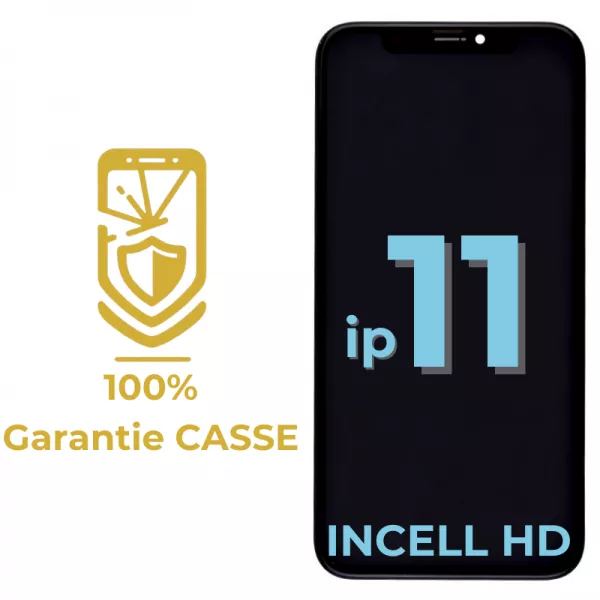 Garantie 100% CASSE-Ecran lcd iPhone 11 Incell HD