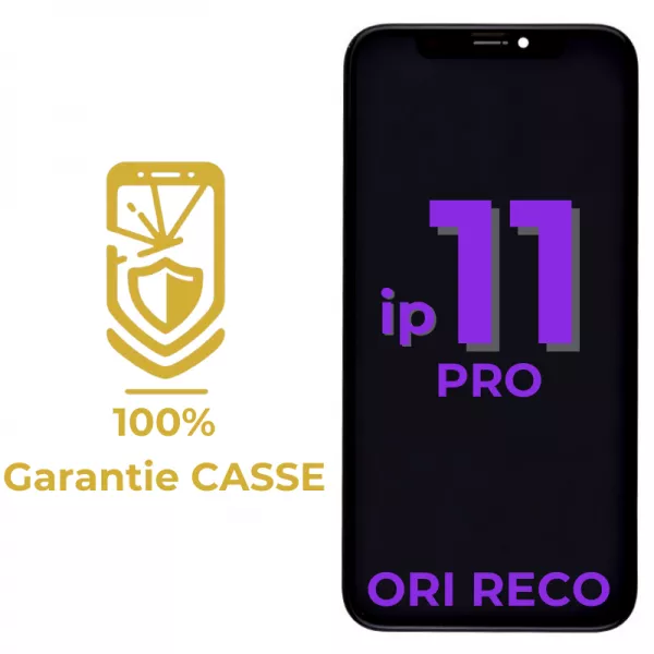 Garantie 100% CASSE-Ecran lcd iPhone 11 Pro \ original reconditionn�\ 