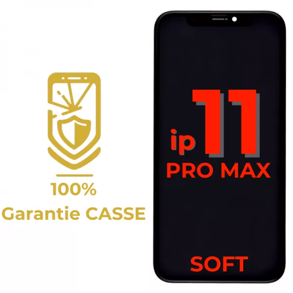 Garantie 100% CASSE-Ecran lcd iPhone 11 Pro Max JK SOFT OLED