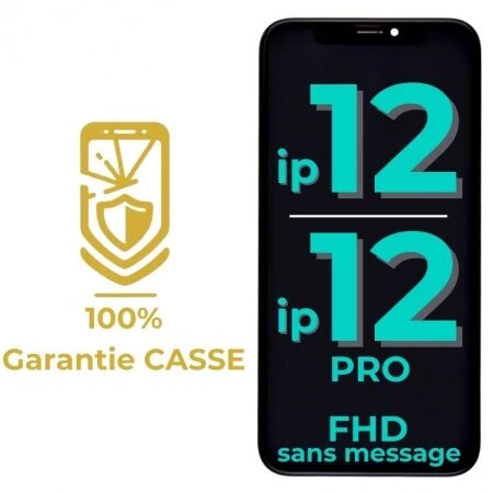 Garantie 100% CASSE-Ecran lcd iPhone 12/12 Pro Incell FHD sans message d\'erreur