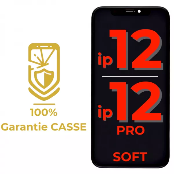 Garantie 100% CASSE-Ecran lcd iPhone 12/12 Pro SOFT OLED