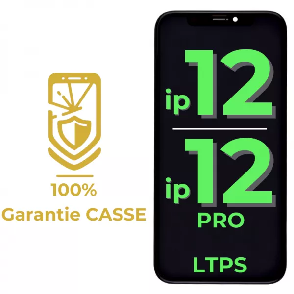 Garantie 100% CASSE-Ecran lcd iPhone 12 LTPS bordures d\'origine