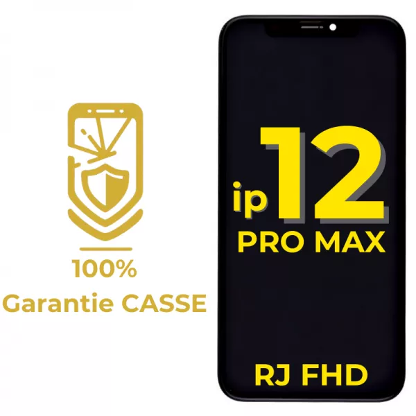 Garantie 100% CASSE-Ecran lcd iPhone 12 Pro Max Incell FHD RJ bordures d\'origine (puce amovible)