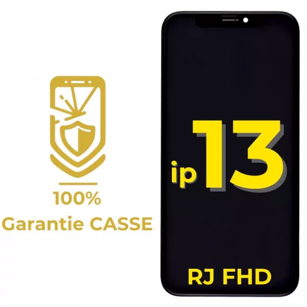Garantie 100% CASSE-Ecran lcd iPhone 13 Incell FHD RJ bordures d\'origine (puce non amovible)