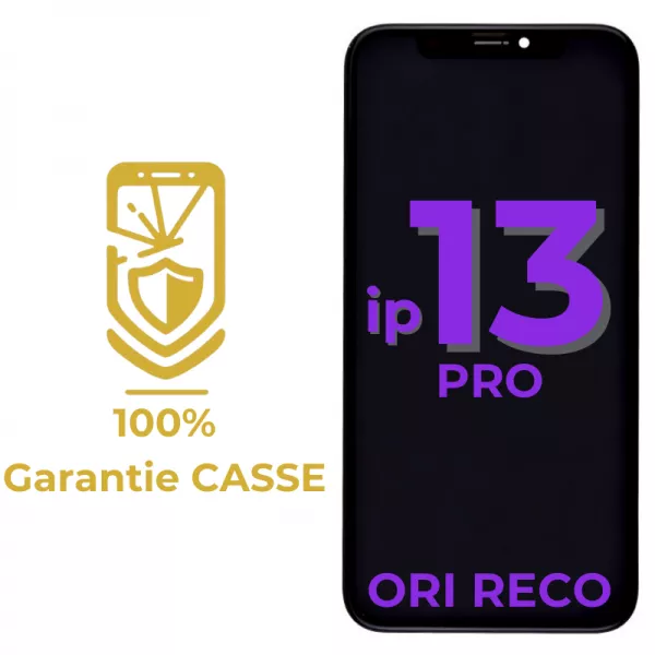 Garantie 100% CASSE-Ecran lcd iPhone 13 Pro \ original reconditionn�\ 
