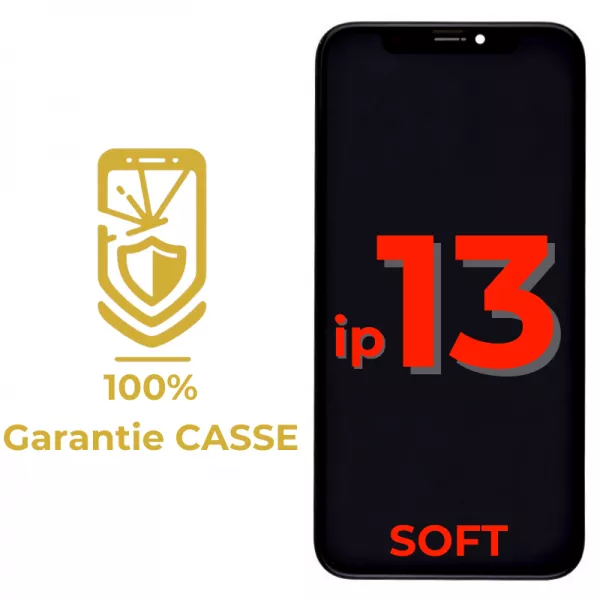 Garantie 100% CASSE-Ecran lcd iPhone 13 SOFT OLED bordures d\'origine