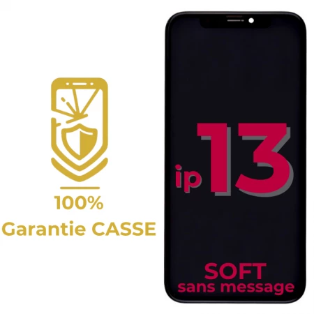 Garantie 100% CASSE-Ecran lcd iPhone 13 SOFT OLED sans message d\'erreur