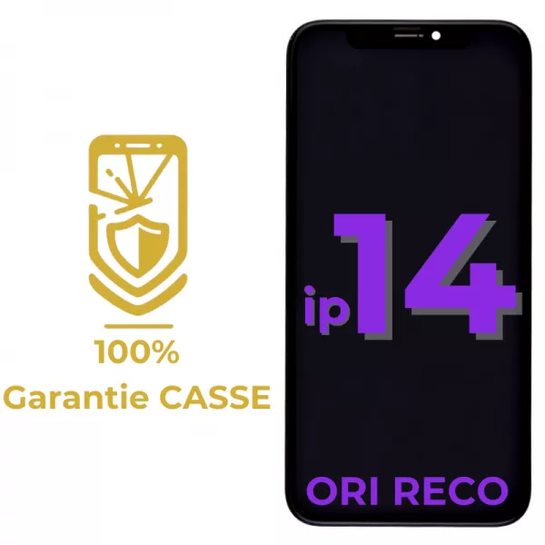 Garantie 100% CASSE-Ecran lcd iPhone 14 \ original reconditionn�\ 