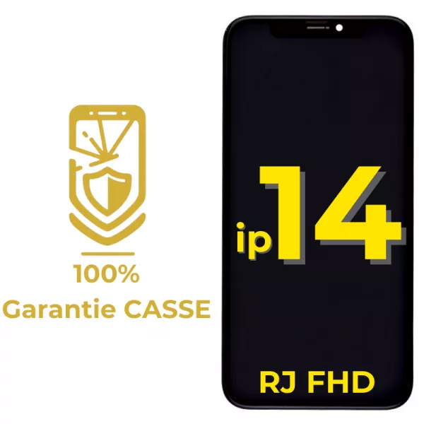 Garantie 100% CASSE-Ecran lcd iPhone 14 Incell FHD RJ bordures d\'origine (puce amovible)