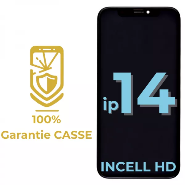 Garantie 100% CASSE-Ecran lcd iPhone 14 Incell HD