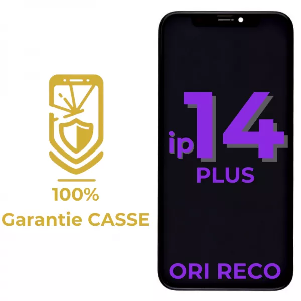 Garantie 100% CASSE-Ecran lcd iPhone 14 Plus \ original reconditionn�\ 