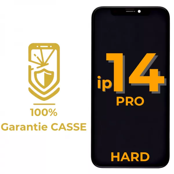 Garantie 100% CASSE-Ecran lcd iPhone 14 Pro HARD OLED bordures d\'origine