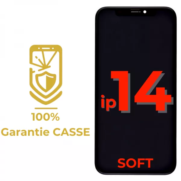 Garantie 100% CASSE-Ecran lcd iPhone 14 SOFT OLED bordures d\'origine