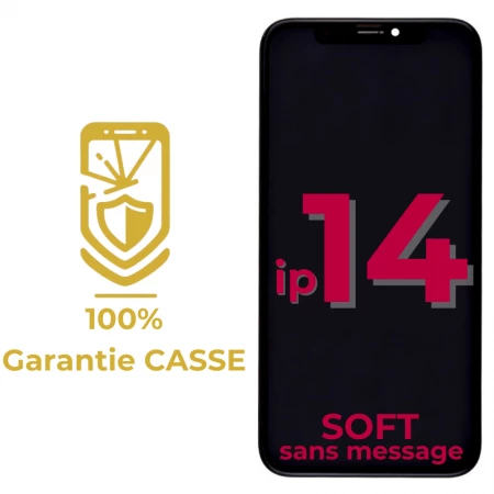 Garantie 100% CASSE-Ecran lcd iPhone 14 SOFT OLED sans message d\'erreur