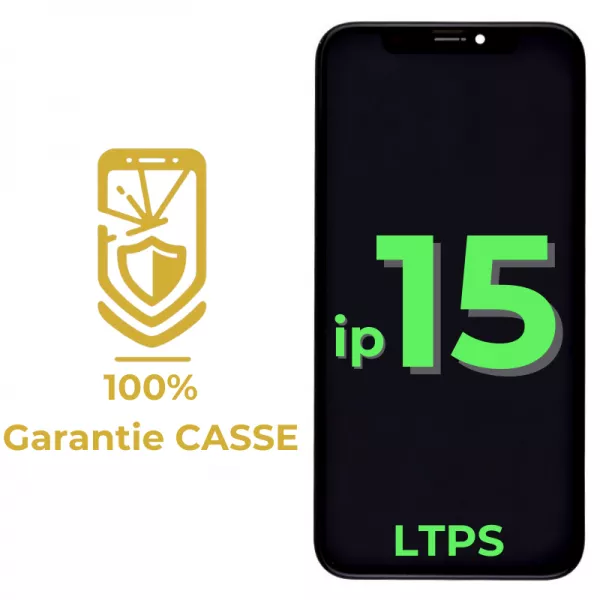 Garantie 100% CASSE-Ecran lcd iPhone 15 LTPS bordures d\'origine