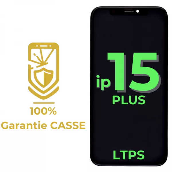 Garantie 100% CASSE-Ecran lcd iPhone 15 Plus LTPS bordures d\'origine