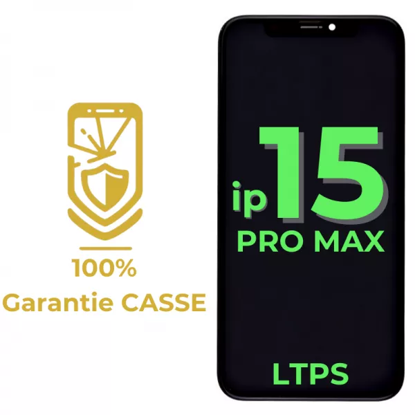 Garantie 100% CASSE-Ecran lcd iPhone 15 Pro Max LTPS bordures d\'origine