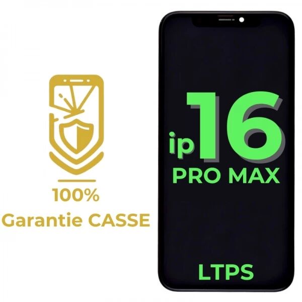Garantie 100% CASSE-Ecran lcd iPhone 16 Pro Max LTPS FHD