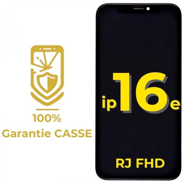 Garantie 100% CASSE-Ecran lcd iPhone 16E Incell FHD RJ bordures d\'origine (Qualit� SUPERIEURE)