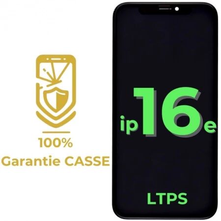 Garantie 100% CASSE-Ecran lcd iPhone 16E LTPS FHD 90hz