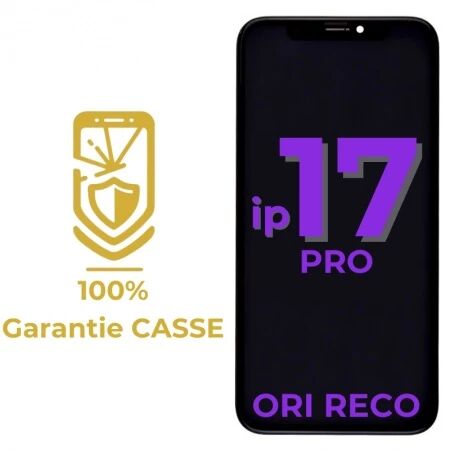 Garantie 100% CASSE-Ecran lcd iPhone 17 Pro \ original reconditionn&eacute;\ 