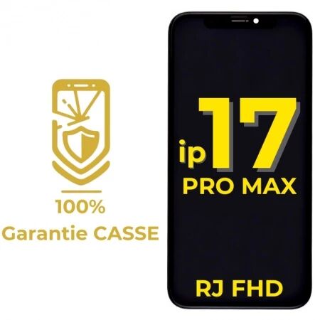 Garantie 100% CASSE-Ecran lcd iPhone 17 Pro Max Incell FHD RJ bordures d\'origine (Qualit&eacute; SUPERIEURE)