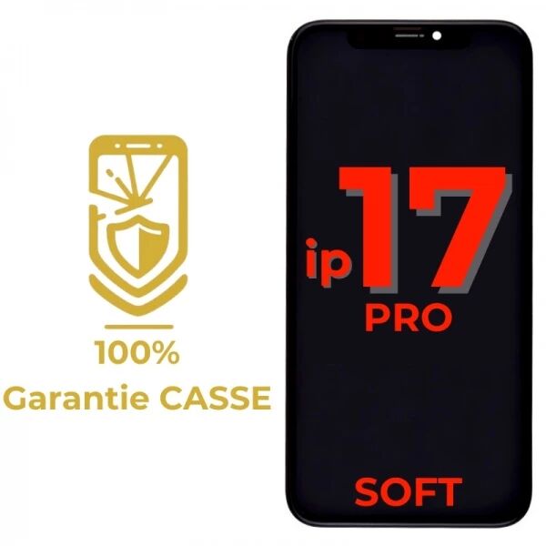 Garantie 100% CASSE-Ecran lcd iPhone 17 Pro SOFT OLED