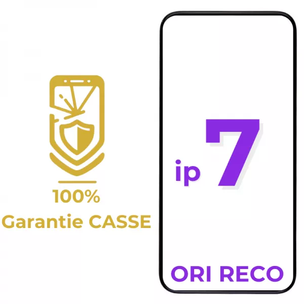 Garantie 100% CASSE-Ecran lcd iPhone 7 \ original reconditionn�\  blanc