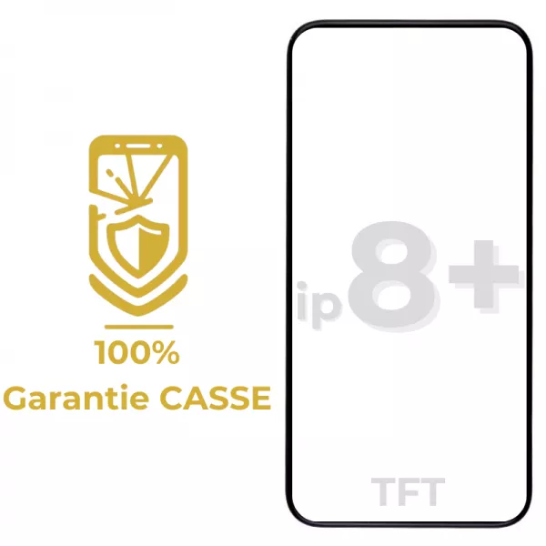 Garantie 100% CASSE-Ecran lcd iPhone 8 plus TFT blanc