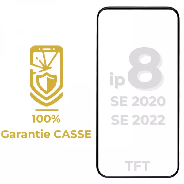 Garantie 100% CASSE-Ecran lcd iPhone SE 2022/iPhone SE 2020/iPhone 8 TFT blanc