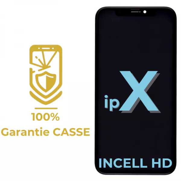 Garantie 100% CASSE-Ecran lcd iPhone X Incell HD