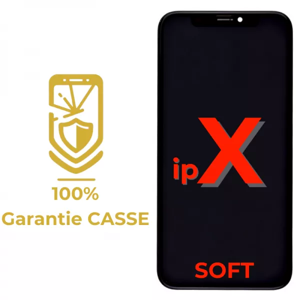 Garantie 100% CASSE-Ecran lcd iPhone X SOFT OLED