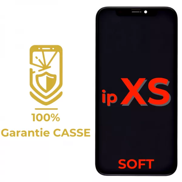 Garantie 100% CASSE-Ecran lcd iPhone XS SOFT OLED