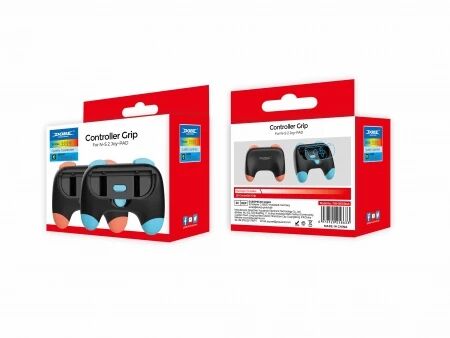 Grip Manette pour Nintendo Switch 2 gauche/droite (lot de 2) DOBE TNS-3163 (Boite/blister) bleu/orange