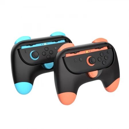 Grip Manette pour Nintendo Switch 2 gauche/droite (lot de 2) DOBE TNS-3163 (Boite/blister) bleu/orange