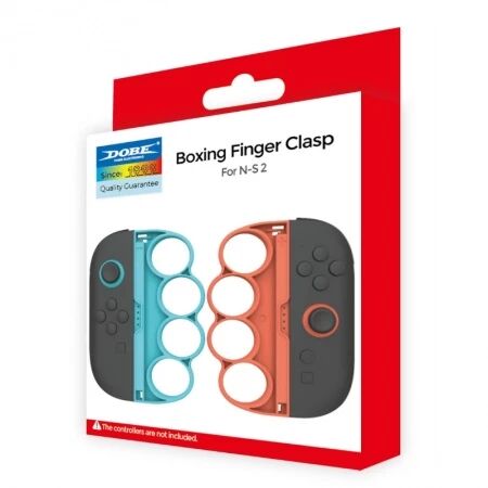 Grips de boxe pour Nintendo Switch 2 DOBE TNS-5156 (lot de 2) (Boite/blister) orange/bleu