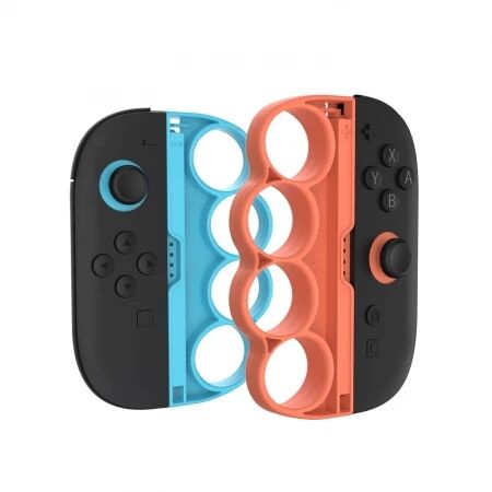 Grips de boxe pour Nintendo Switch 2 DOBE TNS-5156 (lot de 2) (Boite/blister) orange/bleu