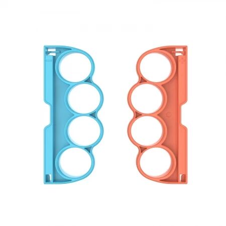Grips de boxe pour Nintendo Switch 2 DOBE TNS-5156 (lot de 2) (Boite/blister) orange/bleu