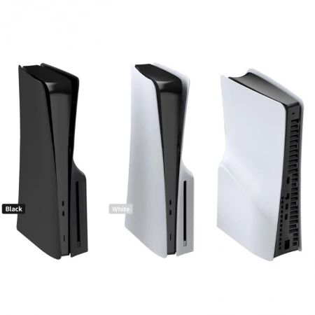 Housse avec support vertical et support pour lecteur optique pour PlayStation 5 / PS5 Slim DOBE TP5-3598 (Boite/blister) noir