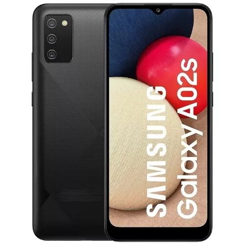 Housse-coque PERSONNALIS� silicone A025 Galaxy A02s noir