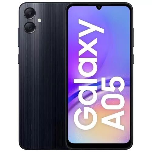 Housse-coque PERSONNALIS� silicone A055 Galaxy A05 noir