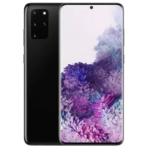 Housse-coque PERSONNALIS� silicone G985/G986 Galaxy S20 Plus noir