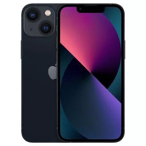 Housse-coque PERSONNALIS� silicone iPhone 13 Mini noir