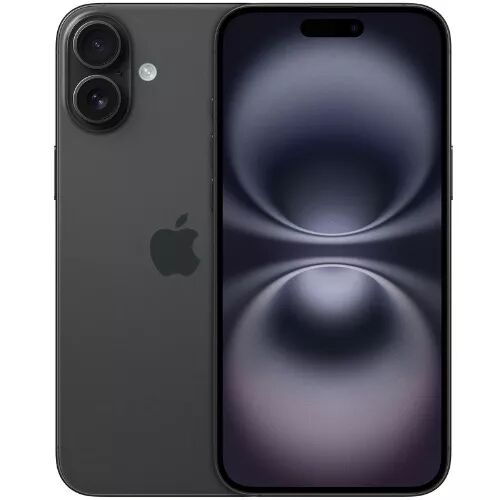Housse-coque PERSONNALIS� silicone iPhone 16 noir