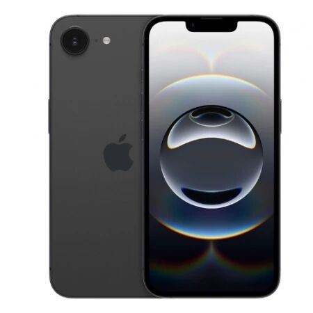 Housse-coque PERSONNALISÉ silicone iPhone 16e noir