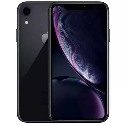 Housse-coque PERSONNALIS� silicone iPhone XR noir