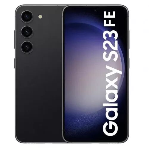 Housse-coque PERSONNALIS� silicone S711 Galaxy S23 Fe noir