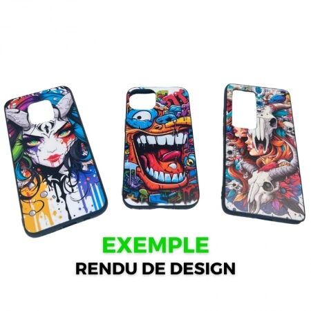 Housse-coque PERSONNALISÉ silicone S711B Galaxy S23 FE noir