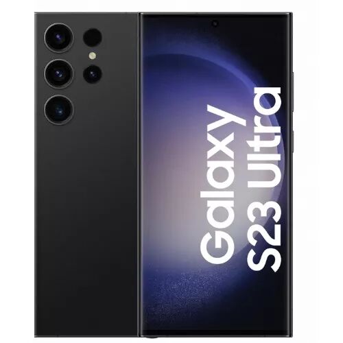 Housse-coque PERSONNALIS� silicone S918 Galaxy S23 Ultra noir